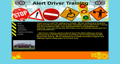 Desktop Screenshot of alertdrivertraining.com